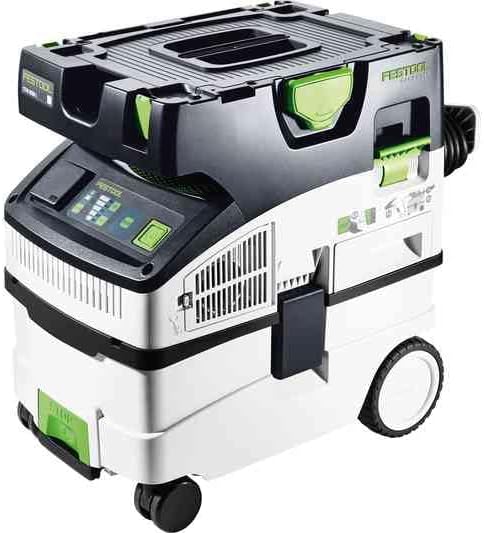 جارو برقی صنعتی فستول آلمان مدل Festool CLEANTEC CTM MIDI I | فیلتر کلاس M | مناسب محیط‌های صنعتی با گرد و غبار ریز
